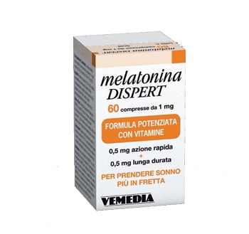 MELATONINA DISPERT 1MG DI MELATONINA 60 COMPRESSE - Farmacia Del Monaco