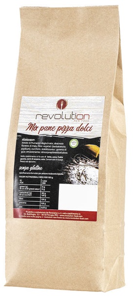 REVOLUTION MIX PANE PIZZA E IMPASTI LIEVITATI 1KG - Farmacia Del Monaco
