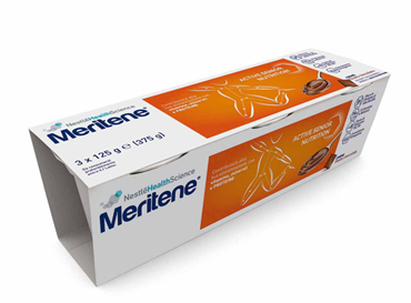 MERITENE CREMA CIOCCOLATO 3 VASETTI X 125 G - Farmacia Del Monaco
