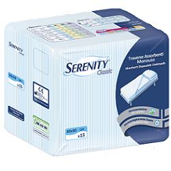 TRAVERSA SALVAMATERASSO PER INCONTINENZA SERENITY CLASSIC ALOE 60X90CM 15 PEZZI FARMABILITY - Farmacia Del Monaco