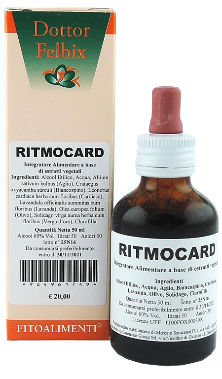 RITMOCARD GOCCE 50 ML - Farmacia Del Monaco
