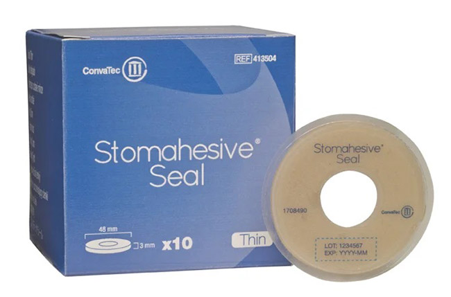 ANELLO STOMIA STOMAHESIVE SEAL FORO APERTURA 18MM DIAMETRO 48MM 10 PEZZI - Farmacia Del Monaco