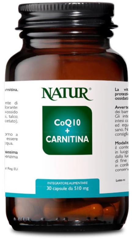 COQ10+CARNITINA 30 CAPSULE - Farmacia Del Monaco