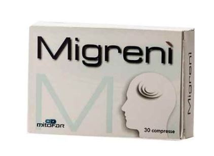 MIGRENI' 30 COMPRESSE 20 G - Farmacia Del Monaco