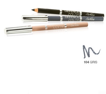 DEFENCE COLOR BIONIKE MATITA OCCHI KOHL & KAJAL 104 GRIS - Farmacia Del Monaco