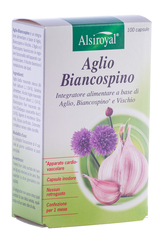 AGLIO BIANCOSPINO 100 CAPSULE - Farmacia Del Monaco