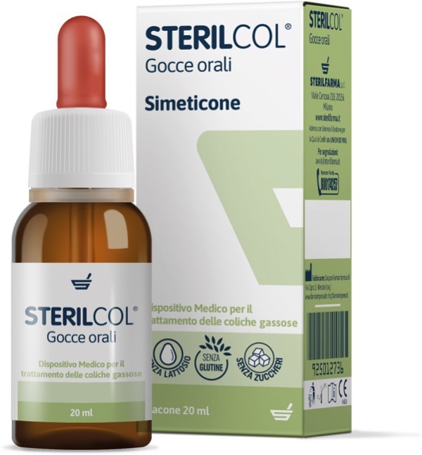 STERILCOL GOCCE ORALI SOSPENSIONE GASTROFUNZIONALE FLACONCINO 20 ML - Farmacia Del Monaco