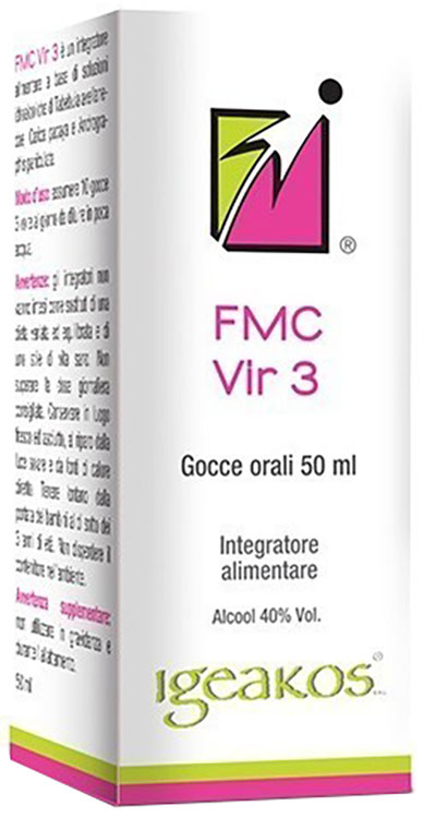 FMC VIR 3 GOCCE ORALI 50 ML - Farmacia Del Monaco