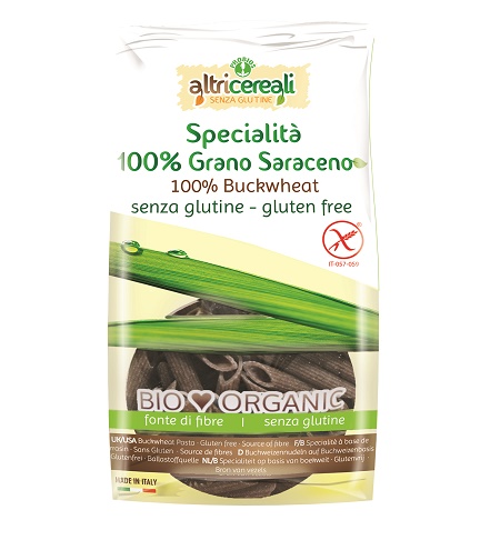 ALTRICEREALI PENNE DI GRANO SARACENO BIO 250 G - Farmacia Del Monaco