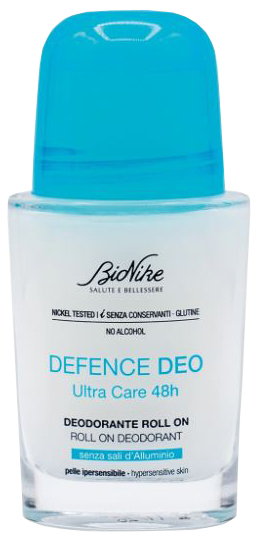DEFENCE DEO ULTRA CARE ROLL-ON SENZA SALI D'ALLUMINIO 50 ML - Farmacia Del Monaco