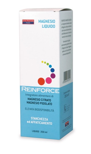 REINFORCE MAGNESIO LIQUIDO 200 ML - Farmacia Del Monaco