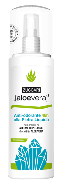 ALOEVERA2 ANTI-ODORANTE ALLA PIETRA LIQUIDA - Farmacia Del Monaco