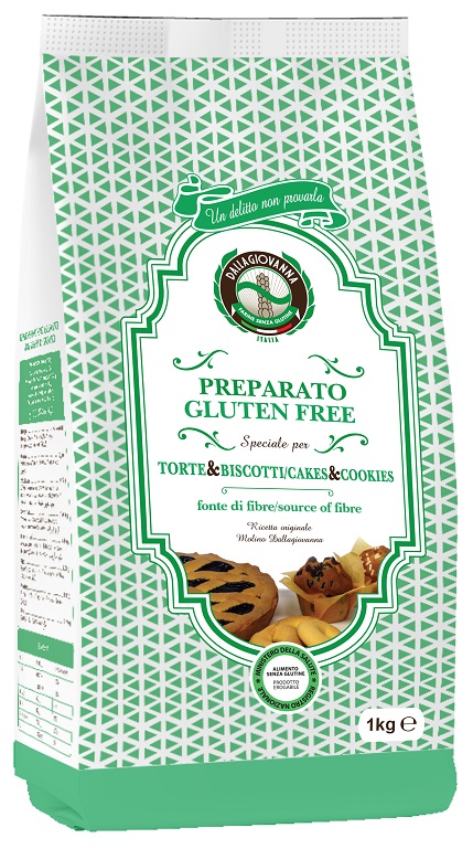 PREPARATO GLUTEN FREE SPECIALE PER TORTE & BISCOTTI 1 KG - Farmacia Del Monaco