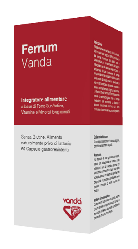 FERRUM VANDA 60 CAPSULE - Farmacia Del Monaco