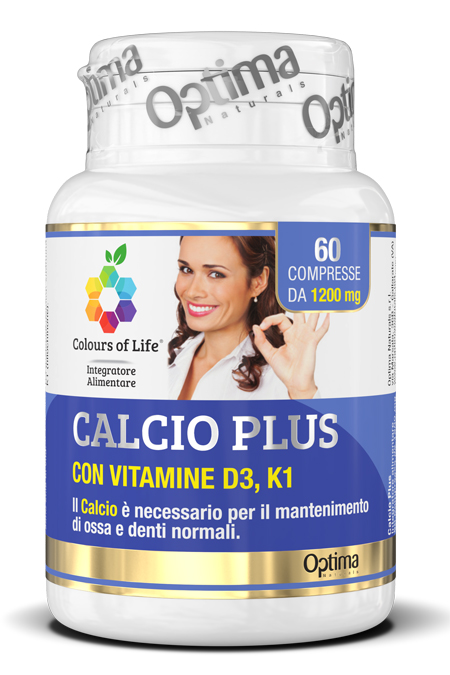 COLOURS OF LIFE CALCIO PLUS 60 COMPRESSE 1200 MG - Farmacia Del Monaco