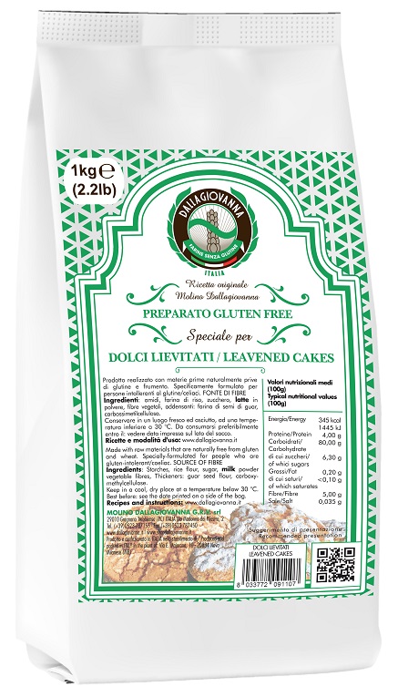 PREPARATO SPECIALE PER DOLCI LIEVITATI 1 KG - Farmacia Del Monaco