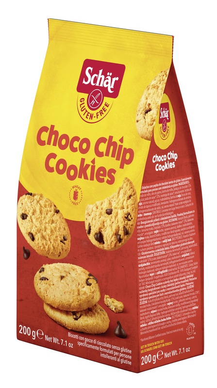 SCHAR CHOCO CHIP COOKIES 200 G - Farmacia Del Monaco