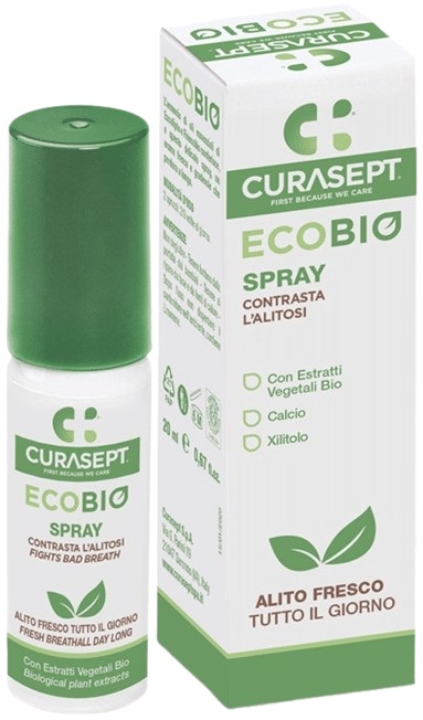 CURASEPT PHARMADENT ECOBIO SPRAY 20 ML - Farmacia Del Monaco