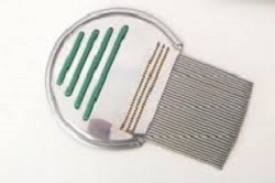 PETTINE ACCIAIO PER RIMOZIONE PIDOCCHI - Farmacia Del Monaco
