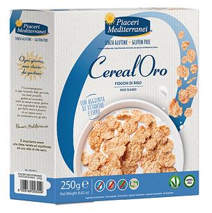 PIACERI MEDITERRANEI CEREALORO FIOCCHI DI RISO 250 G - Farmacia Del Monaco