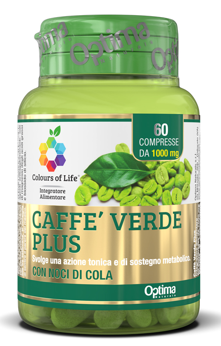 COLOURS OF LIFE CAFFE' VERDE PLUS 60 COMPRESSE 1000MG - Farmacia Del Monaco