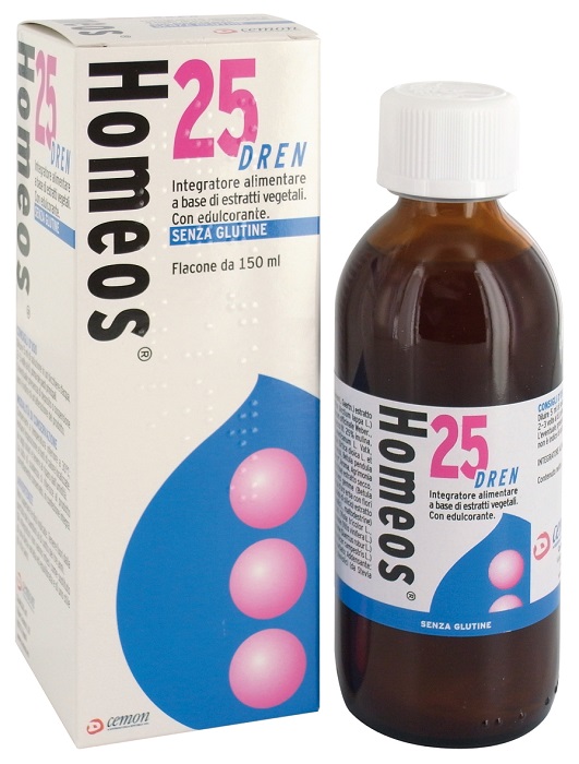 HOMEOS 25 DREN 150ML - Farmacia Del Monaco