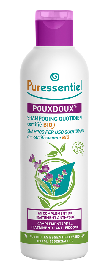 PURESSENTIEL SHAMPOO POUXDOUX ANTI-PIDOCCHI 200 ML - Farmacia Del Monaco