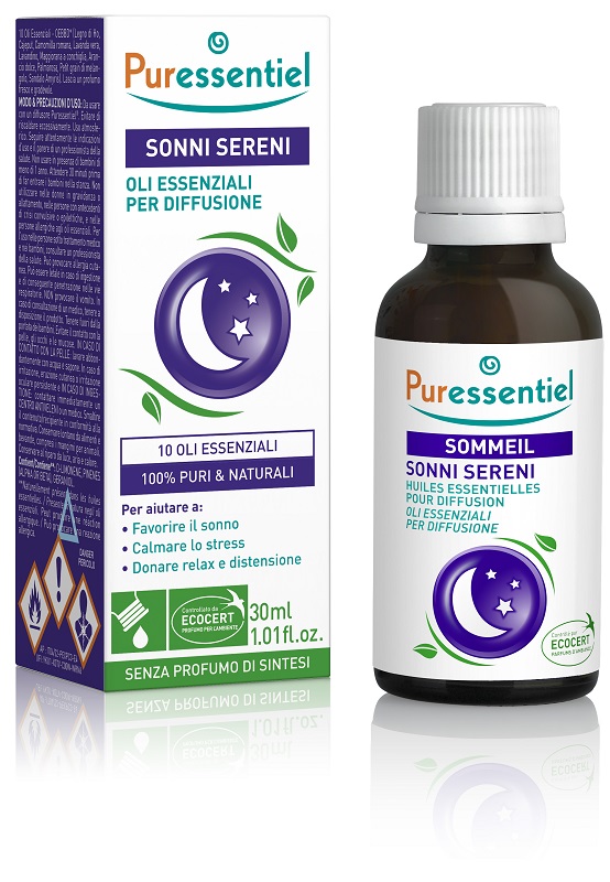 MISCELA SONNI SERENI OLI ESSENZIALI PER DIFFUSIONE 30 ML - Farmacia Del Monaco