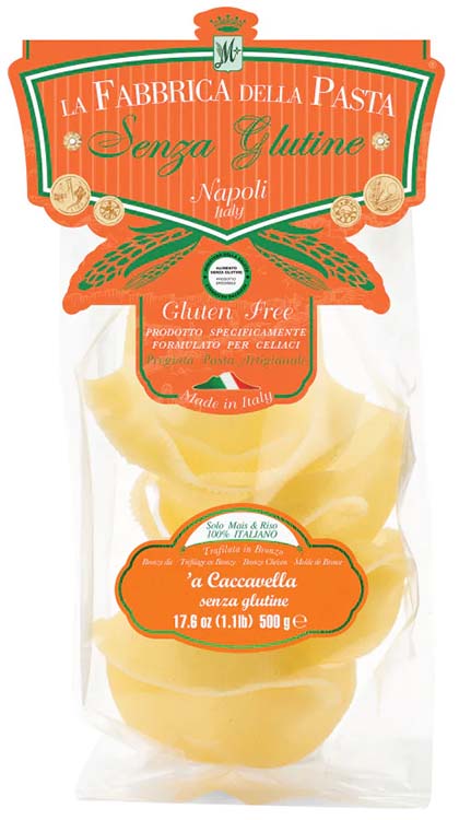 A CACCAVELLA PASTA SENZA GLUTINE 500 G - Farmacia Del Monaco