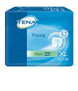 PANNOLONE PULL-UP TENA PANTS SUPER TAGLIA EXTRA LARGE 12 PEZZI - Farmacia Del Monaco