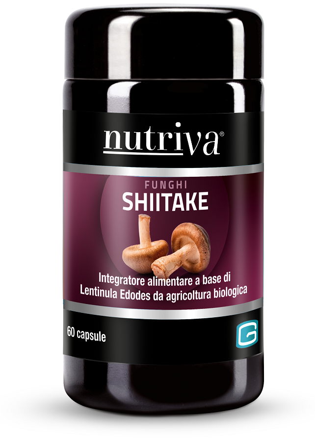 NUTRIVA SHIITAKE BIO 60 CAPSULE - Farmacia Del Monaco