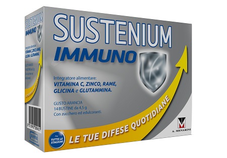SUSTENIUM IMMUNO ENERGY 14 BUSTINE DA 4,5 G - Farmacia Del Monaco