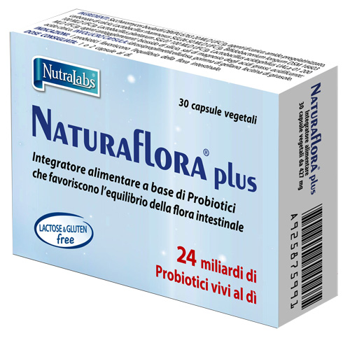 NATURAFLORA PLUS 30 CAPSULE VEGETALI - Farmacia Del Monaco