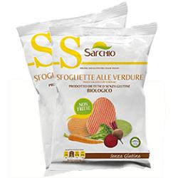 SFOGLIETTE ALLE VERDURE SENZA GLUTINE SACCHETTO 55 G - Farmacia Del Monaco