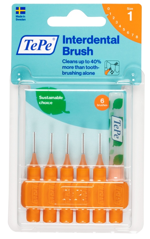 TEPE SCOVOLINO ARANCIONE 0,45 MM 6 PEZZI - Farmacia Del Monaco
