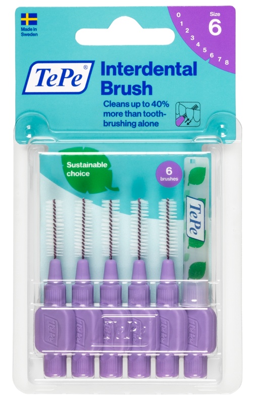 TEPE SCOVOLINO VIOLA 1,1MM 6 PEZZI - Farmacia Del Monaco