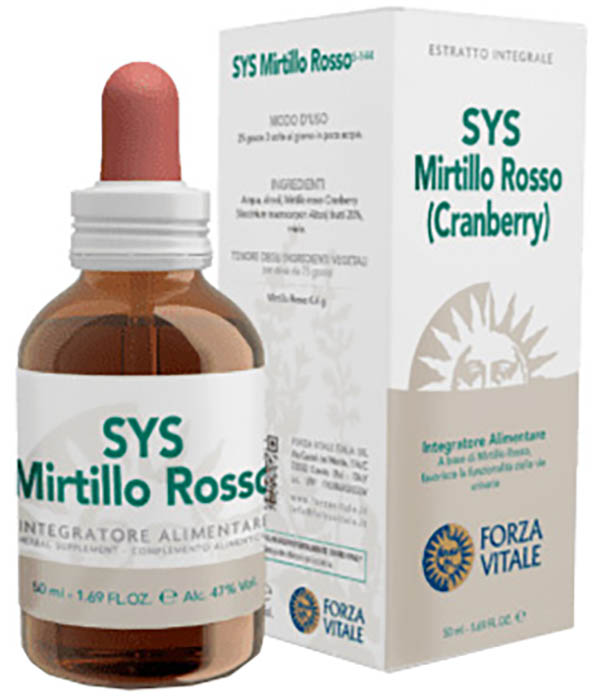 SYS MIRTILLO ROSSO GOCCE 50 ML - Farmacia Del Monaco