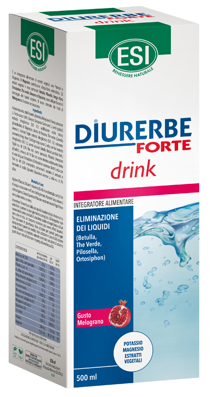 ESI DIURERBE FORTE DRINK MELOGRANO 500 ML - Farmacia Del Monaco