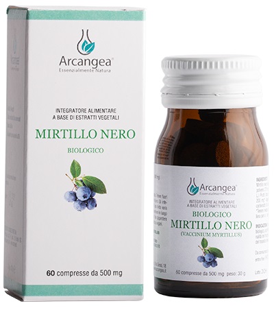 MIRTILLO NERO BIOLOGICO 60 COMPRESSE - Farmacia Del Monaco