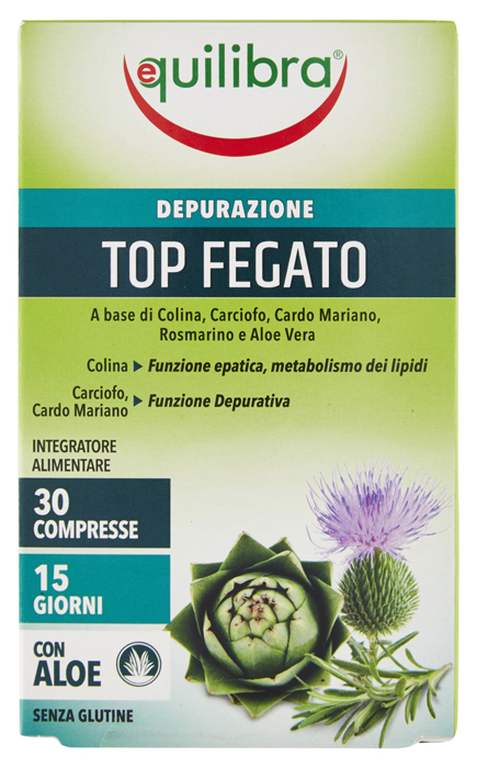 TOP FEGATO CON ALOE 30 COMPRESSE - Farmacia Del Monaco