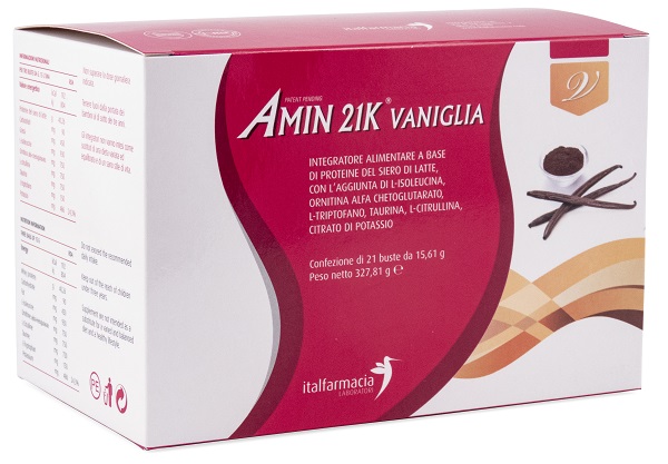 AMIN 21K VANIGLIA 327,81 G - Farmacia Del Monaco