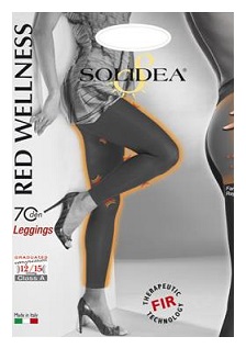 RED WELLNESS 70 LEGGINGS BIANCO 4-L - Farmacia Del Monaco
