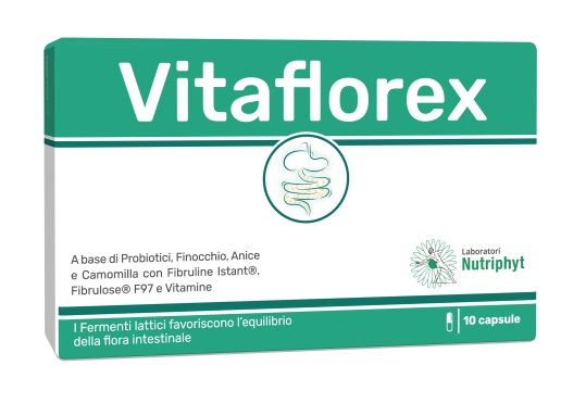 VITAFLOREX 10 CAPSULE 4,6 G - Farmacia Del Monaco