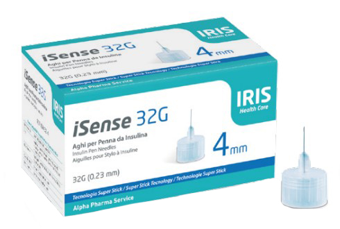 I SENSE AGO PER INSULINA GAUGE 32 4 MM 100 PEZZI - Farmacia Del Monaco