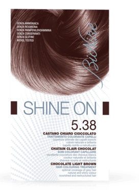 BIONIKE SHINE ON 5,38 CASTANO CHIARO CIOCCOLATO 125 ML - Farmacia Del Monaco