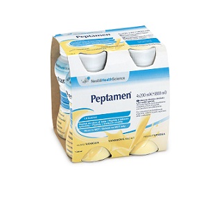 PEPTAMEN VANIGLIA 4 X 200 ML - Farmacia Del Monaco