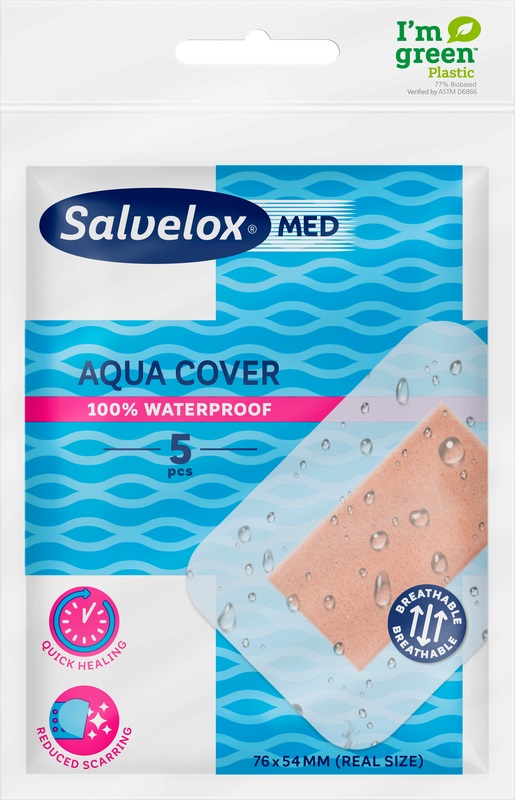 CEROTTO SALVELOX MED AQUA COVER 76X54MM 5 PEZZI - Farmacia Del Monaco