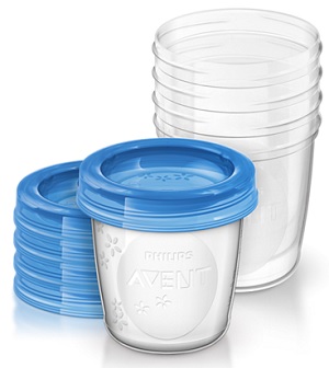 AVENT VASETTI VIA COPERCHIO 180 ML 5 PEZZI - Farmacia Del Monaco