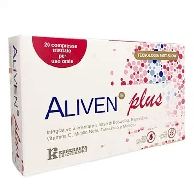 ALIVEN PLUS 20 COMPRESSE DA 1,10 G - Farmacia Del Monaco
