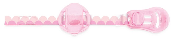 CHICCO CLIP SALVASUCCHIETTO ROSA 1 PEZZO - Farmacia Del Monaco